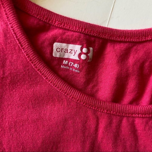 Crazy 8 Girls Summer Tank Tops sz 7/8 - Picture 2 of 4